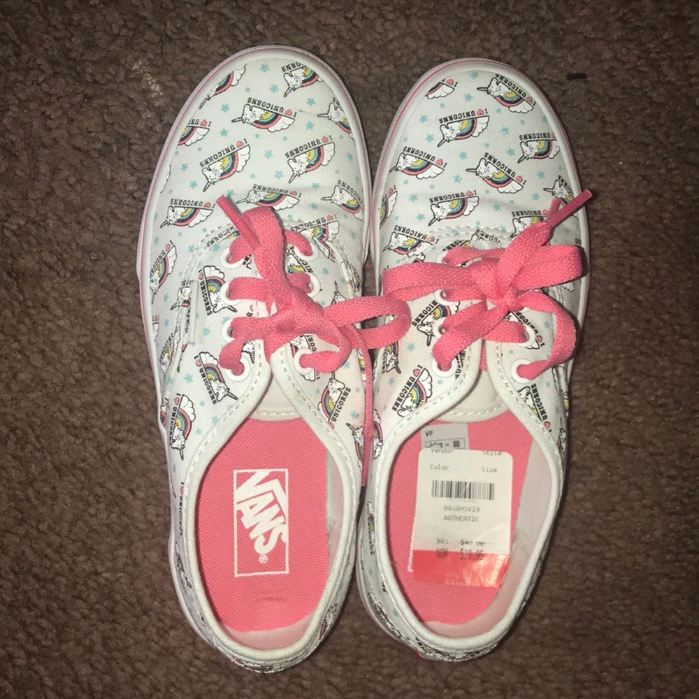 Brand new unicorn vans !